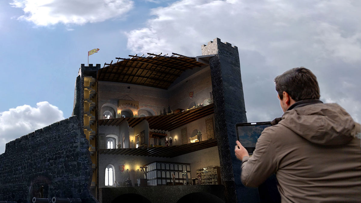 augmented reality castle