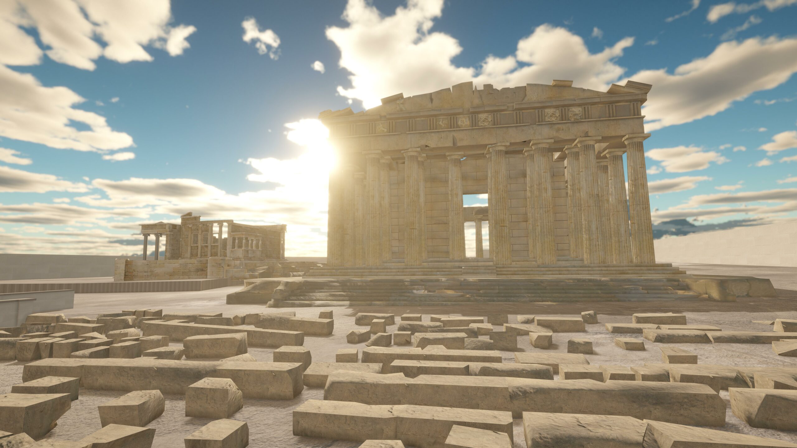 Acropolis AR ruins