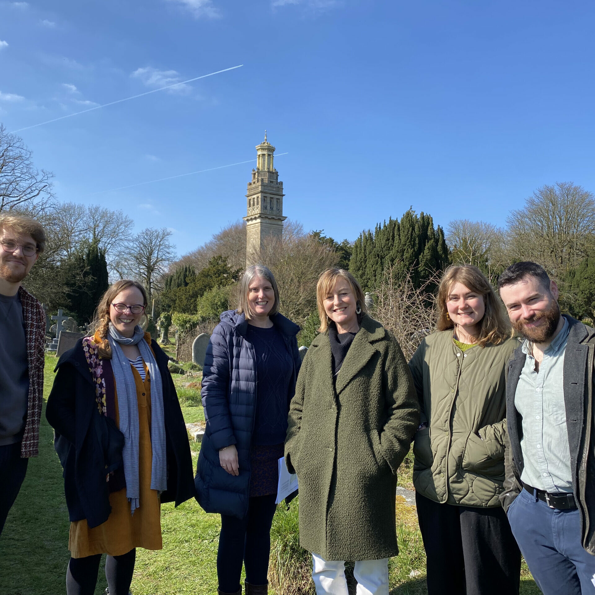 Zubr Curio and team at Beckford's Tower