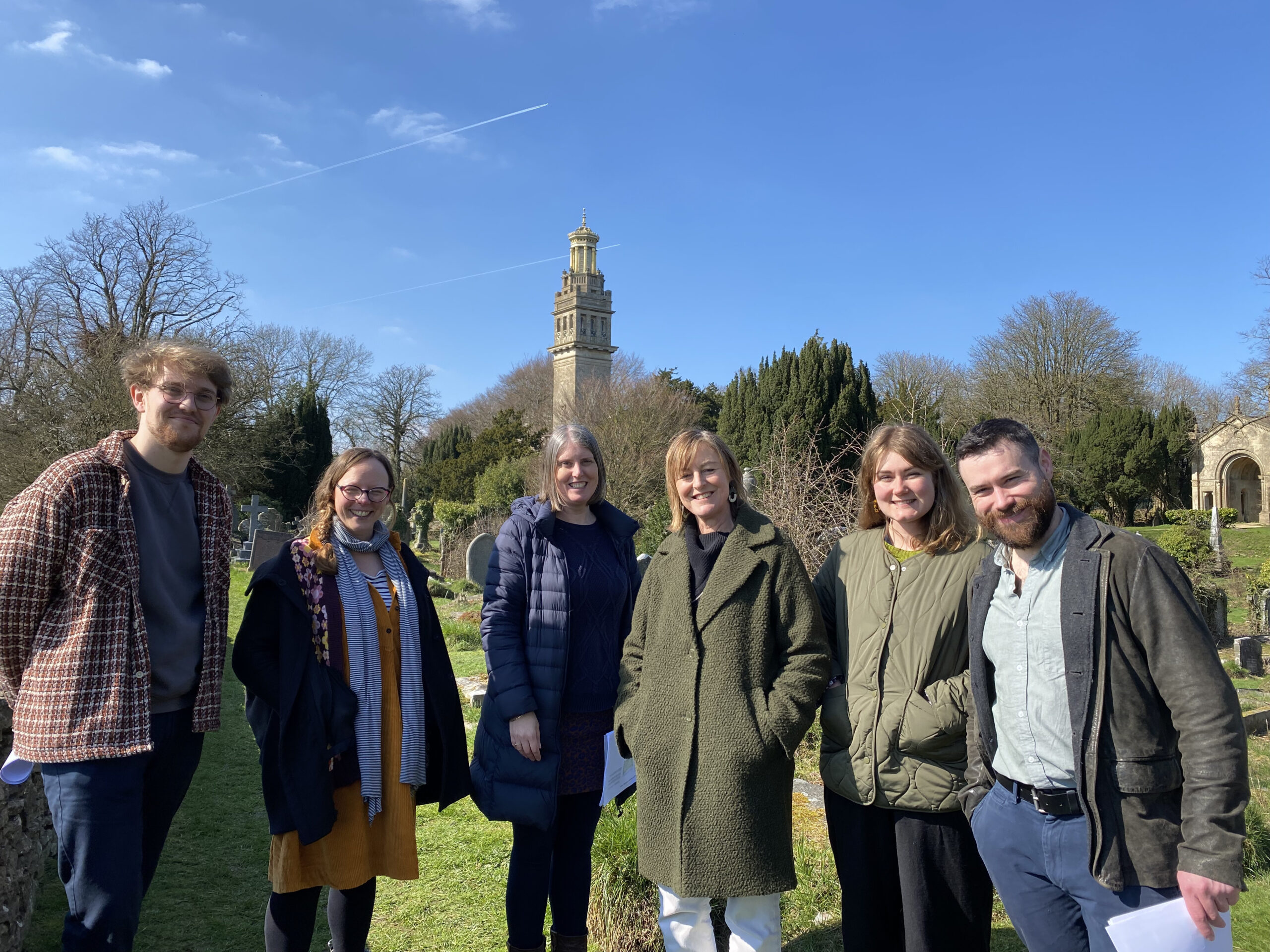 Zubr Curio and team at Beckford's Tower