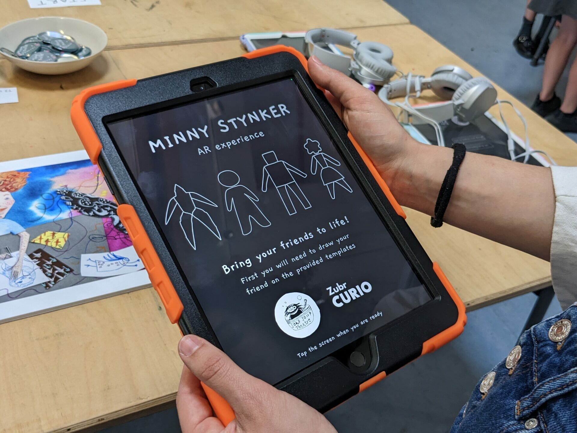 Minny Stynker tablet app