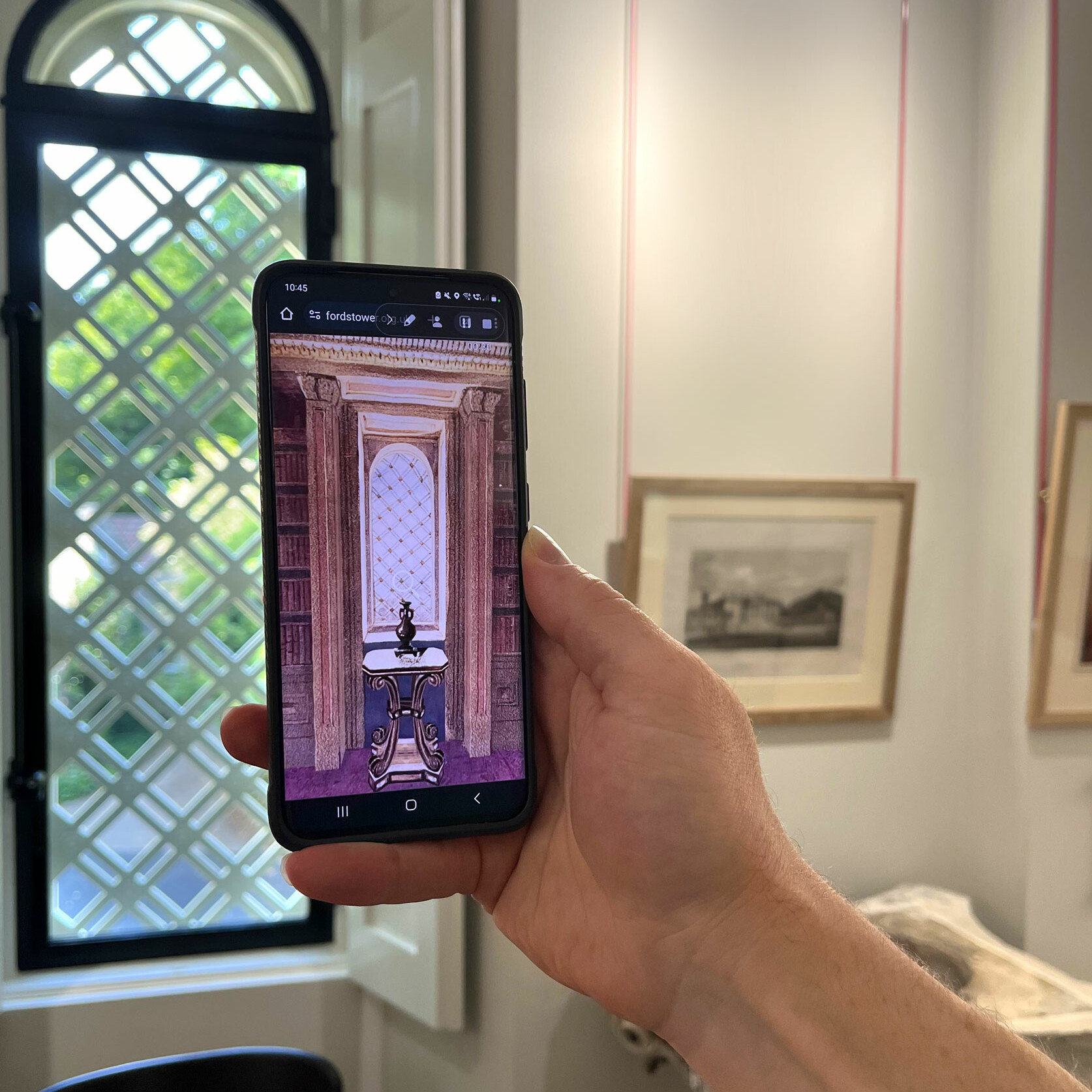 Bath AR Trail, Beckford's Tower, AR for heritage, AR for museums, Zubr Curio, AR trail, AR app, 360 degrees,