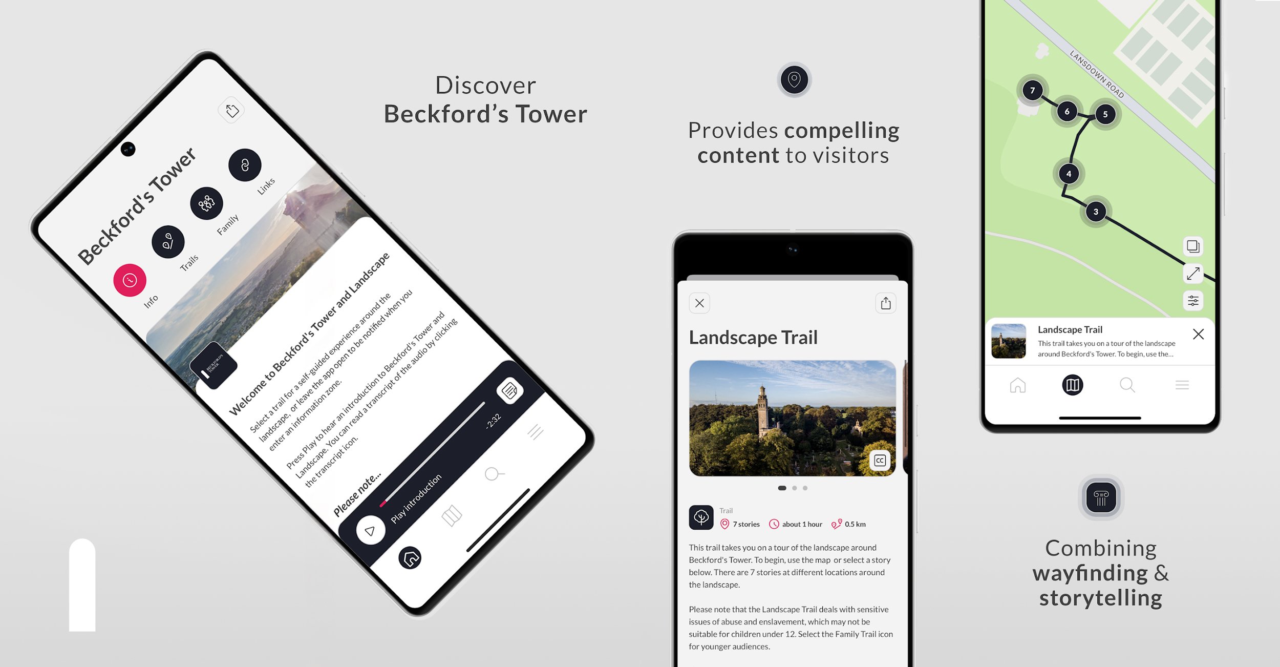 Bath AR Trail, Beckford's Tower app