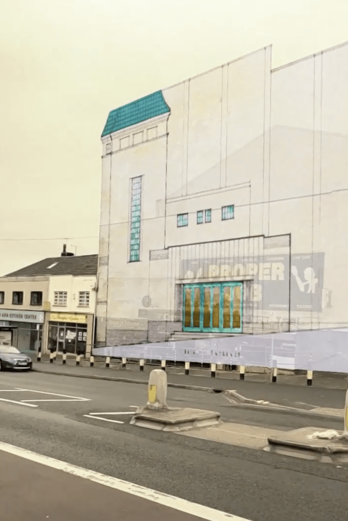 Brislington Cinema plan AR filter