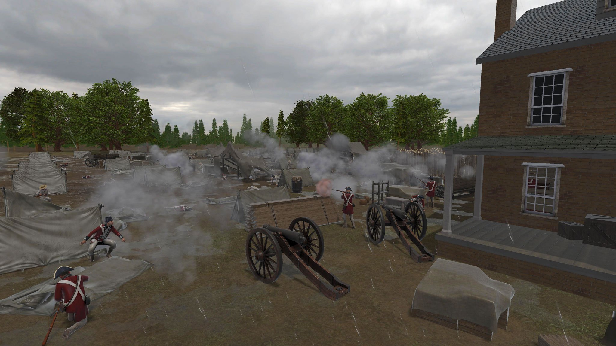 Eutaw springs battle field Liberty Trail AR app